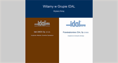 Desktop Screenshot of idal.pl